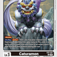 (051) Digimon TCG Animal Colosseum Single: Caturamon (EX5-051)  Common