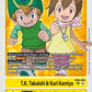 (063) Digimon TCG Infernal Ascension Single: T.K. Takaishi & Kari Kamiya (EX6-063) (V.1)  Uncommon