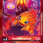 (001) Digimon TCG Digimon Liberator Single: DemiMeramon (EX7-001) (V.2)  Alternative Art