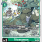 (035) Digimon TCG Digimon Liberator Single: Triceramon (EX7-035) (V.1)  Common