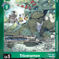(035) Digimon TCG Digimon Liberator Single: Triceramon (EX7-035) (V.2)  Alternative Art