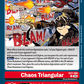 (066) Digimon TCG Digimon Liberator Single: Chaos Triangular (EX7-066) (V.1)  Uncommon