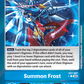 (067) Digimon TCG Digimon Liberator Single: Summon Frost (EX7-067) (V.2)  Alternative Art
