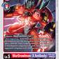 (015) Digimon TCG Chain of Liberation Single: WarGrowlmon (X Antibody) (EX8-015) (V.1)  Common