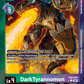 (041) Digimon TCG Chain of Liberation Single: DarkTyrannomon (EX8-041) (V.2)  Alternative Art