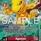 (007) Digimon TCG Versus Monsters Single: Agumon (EX9-007) (V.2)  Alternative Art