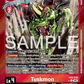 (010) Digimon TCG Versus Monsters Single: Tuskmon (EX9-010) (V.2)  Alternative Art