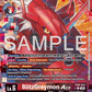 (013) Digimon TCG Versus Monsters Single: BlitzGreymon Ace (EX9-013) (V.2)  Alternative Art
