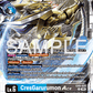 (020) Digimon TCG Versus Monsters Single: CresGarurumon Ace (EX9-020) (V.1)  Rare