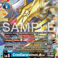 (020) Digimon TCG Versus Monsters Single: CresGarurumon Ace (EX9-020) (V.2)  Alternative Art