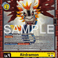 (025) Digimon TCG Versus Monsters Single: Airdramon (EX9-025) (V.1)  Uncommon