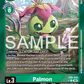 (035) Digimon TCG Versus Monsters Single: Palmon (EX9-035) (V.2)  Alternative Art