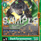 (039) Digimon TCG Versus Monsters Single: DarkTyrannomon (EX9-039) (V.1)  Common