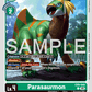(040) Digimon TCG Versus Monsters Single: Parasaurmon (EX9-040) (V.1)  Common
