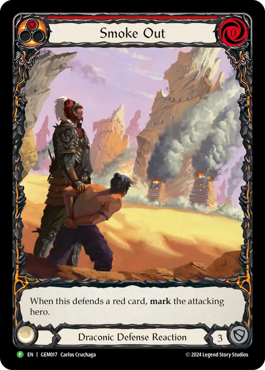 (017) Flesh & Blood TCG GEM Pack Promos Single: Smoke Out (Regular)  Promo