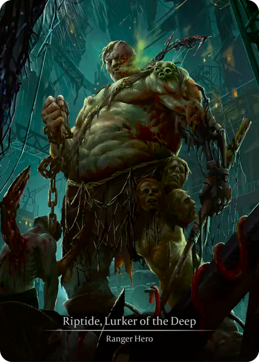 (033) Flesh & Blood TCG GEM Pack Promos Single: Riptide, Lurker of the Deep (Marvel)  Promo