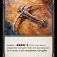 (038) Flesh & Blood TCG GEM Pack Promos Single: Hammerhead, Harpoon Cannon (Cold Foil)  Promo
