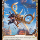 (043) Flesh & Blood TCG GEM Pack Promos Single: Goldwing Turbine (Red) (Extended Art Rainbow Foil)  Promo