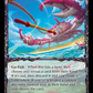 (055) Flesh & Blood TCG GEM Pack Promos Single: Red Fin Harpoon (Extended Art Regular)  Promo