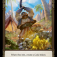 (064) Flesh & Blood TCG GEM Pack Promos Single: Strike Gold (Red) (Extended Art Rainbow Foil)  Promo