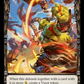 (098) Flesh & Blood TCG GEM Pack Promos Single: Energetic Impact (Extended Art Rainbow Foil)  Promo