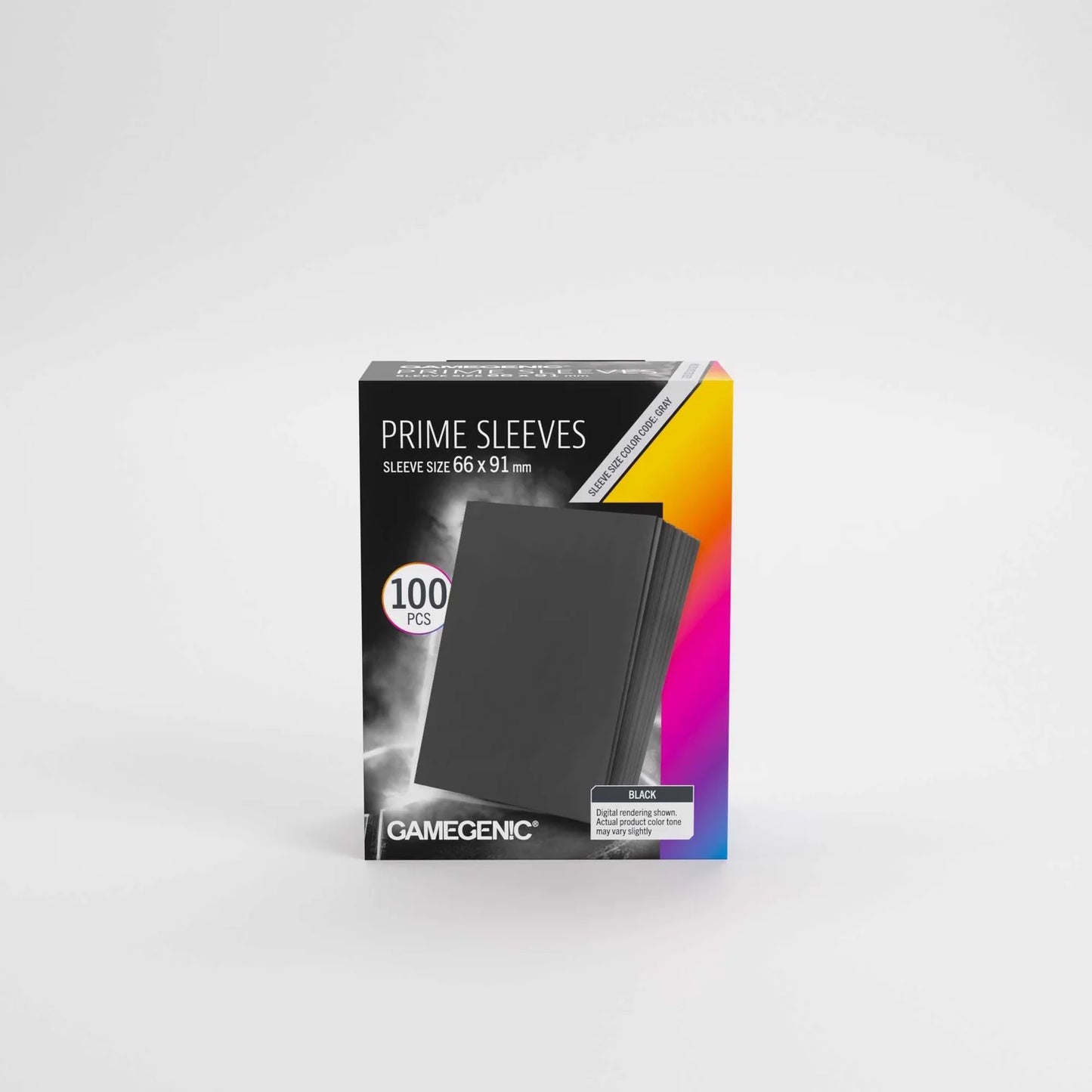 Gamegenic Prime Sleeves Black 66x91 (100 ct.)