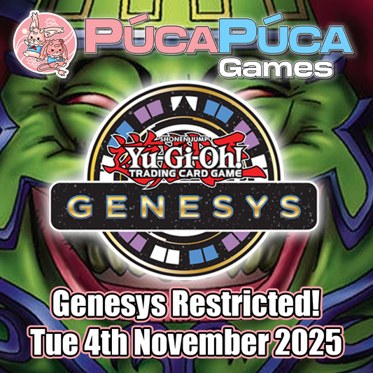 YuGiOh: Genesys Restricted - Tue 4th November 2025
