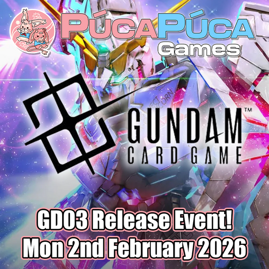 Gundam TCG: GD03 Release Event - Mon 2nd February 2026