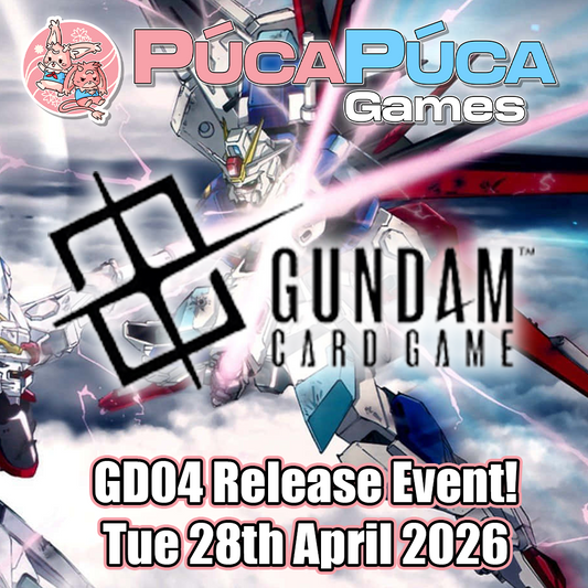 Gundam TCG: GD04 Release Event - Tue 28th April 2026