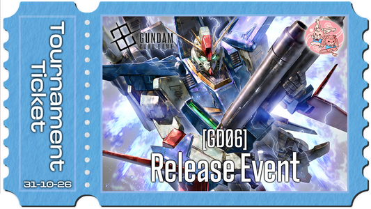 Gundam TCG: GD06 Release Event - Sat 31st October 2026