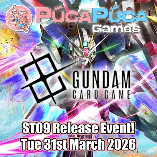 Gundam TCG: ST09 Release Event - Tue 31st March 2026