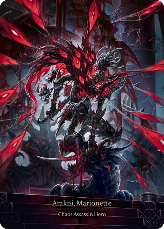 (HNT001) Flesh & Blood TCG The Hunted Single: Arakni, Marionette (Marvel)  Marvel