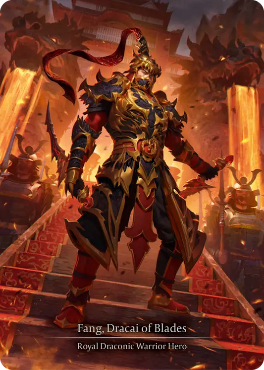 (HNT098) Flesh & Blood TCG The Hunted Single: Fang, Dracai of Blades (Marvel)  Marvel