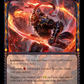 (HNT105) Flesh & Blood TCG The Hunted Single: Fire and Brimstone (Extended Art Rainbow Foil)  Rare