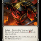 (HNT145) Flesh & Blood TCG The Hunted Single: Heart of Vengeance (Cold Foil)  Common