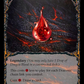 (HNT155) Flesh & Blood TCG The Hunted Single: Drop of Dragon Blood (Extended Art Rainbow Foil)  Rare