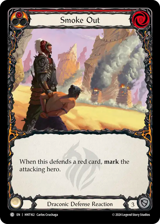 (HNT162) Flesh & Blood TCG The Hunted Single: Smoke Out (Regular)  Common