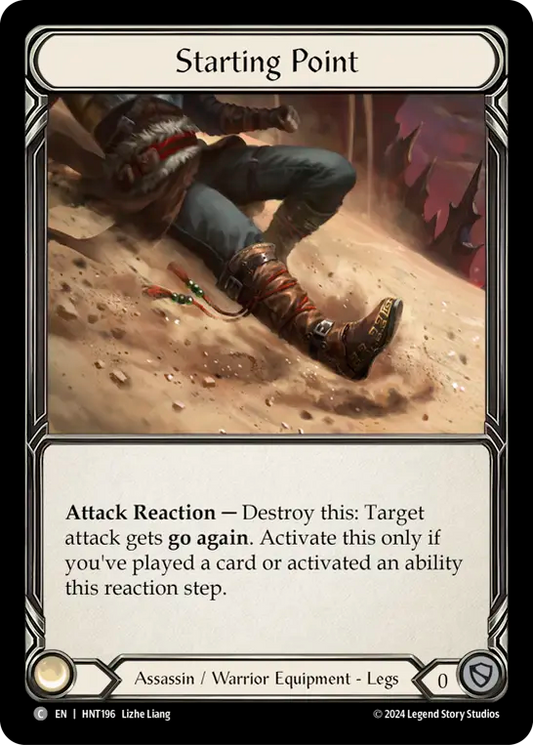 (HNT196) Flesh & Blood TCG The Hunted Single: Starting Point (Cold Foil)  Common