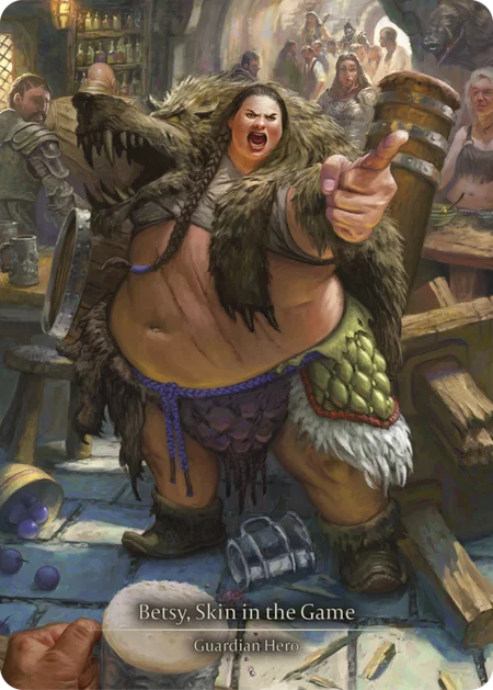 (HVY045) Flesh & Blood TCG Heavy Hitters Single: Betsy, Skin in the Game (Marvel)  Marvel