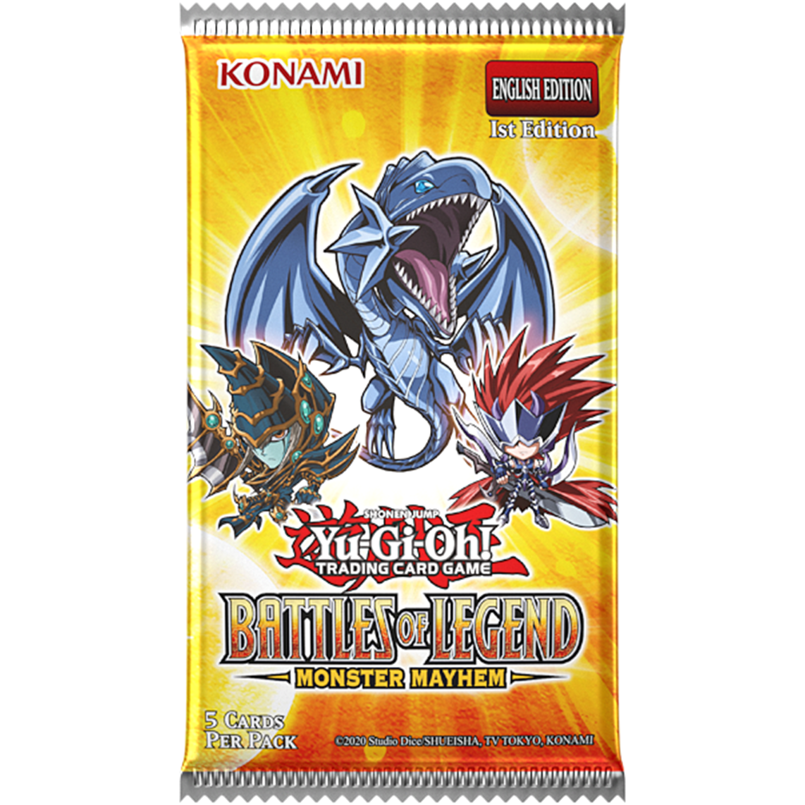 Yu-Gi-Oh! - Battles of Legend: Monster Mayhem Booster Pack