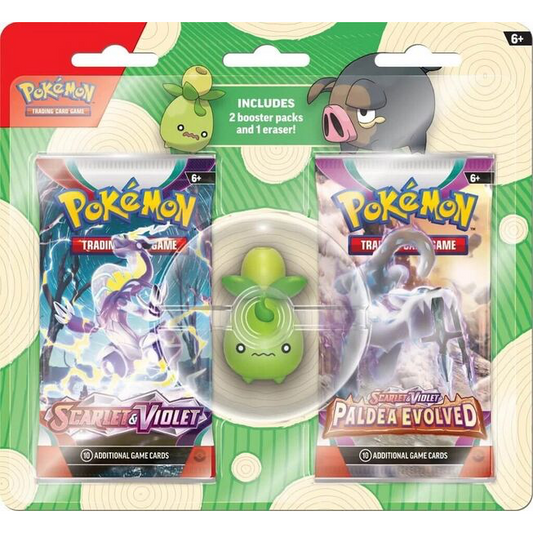 Pokémon TCG: Back to School Eraser Blister (2023) - Smoliv