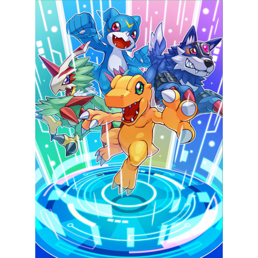 Digimon TCG: 5th Anniversart Sleeves V4