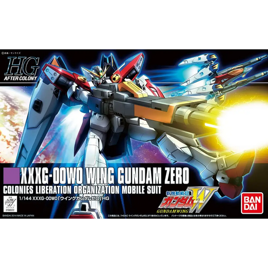 Gunpla Model Kit: 1/144 HGAC WING GUNDAM ZERO