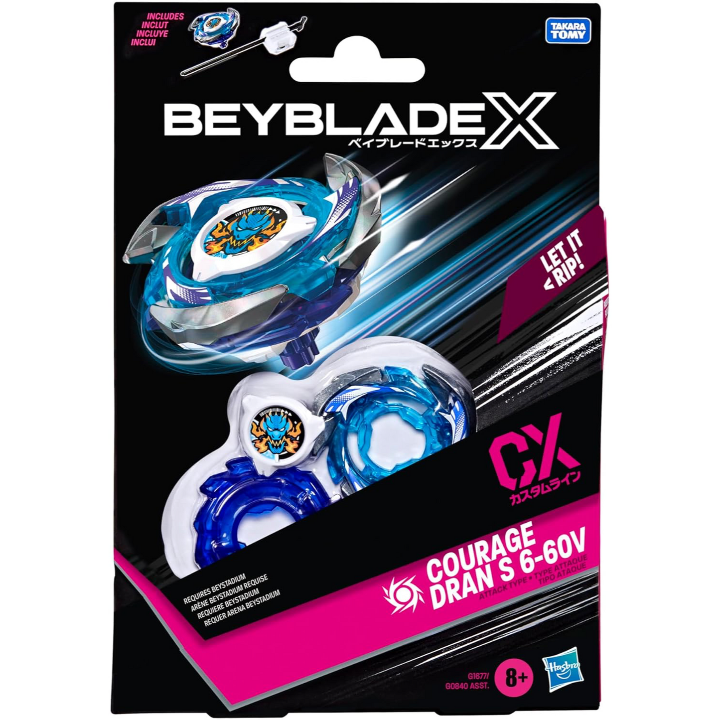 Beyblade X: Courage Dran S 6-60V
