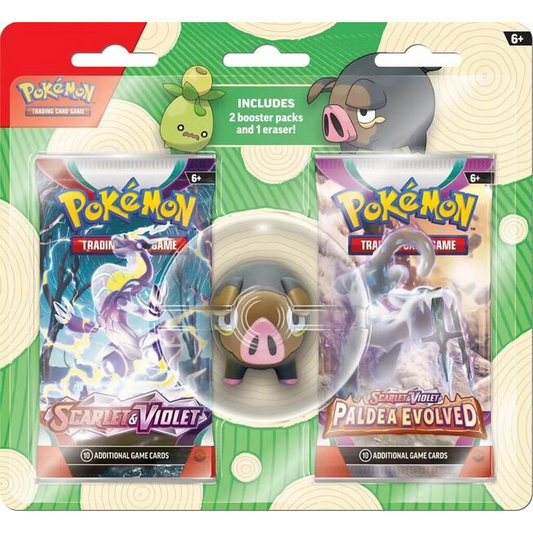 Pokémon TCG: Back to School Eraser Blister (2023) - Lechonk