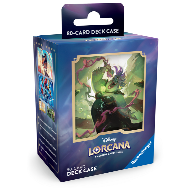 Disney Lorcana TCG: Ursula 80 Card Deck Box