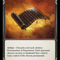 (004) Flesh & Blood TCG Judge Promos Single: Proclamation of Requisition (Rainbow Foil)  Promo