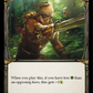 (014) Flesh & Blood TCG Judge Promos Single: Wounded Bull (Red) (Cold Foil)  Promo