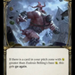 (028) Flesh & Blood TCG Judge Promos Single: Zealous Belting (Cold Foil)  Promo