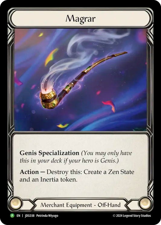 (038) Flesh & Blood TCG Judge Promos Single: Magrar (Cold Foil)  Promo